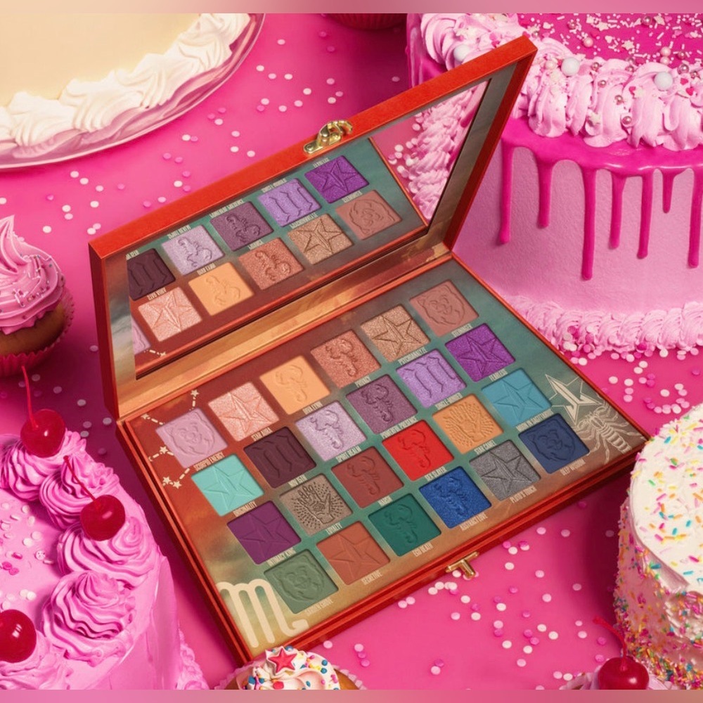 Jeffree Star Scorpio Eyeshadow Palette NIB Artistry Palette Zodiac Collection